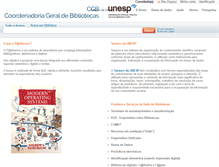 Tablet Screenshot of parthenon.biblioteca.unesp.br