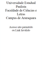 Mobile Screenshot of pitagoras2.fclar.unesp.br