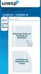 Mobile Screenshot of catalivros.biblioteca.bauru.unesp.br