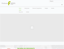 Tablet Screenshot of fundunesp.unesp.br