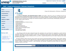 Tablet Screenshot of gasi.sorocaba.unesp.br