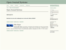 Tablet Screenshot of olhodagua.ibilce.unesp.br